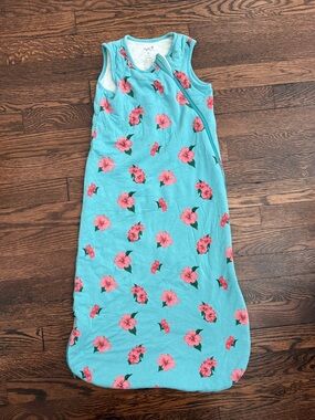 Kyte Baby Sleep Sack with hibiscus Flowers size M 1TOG